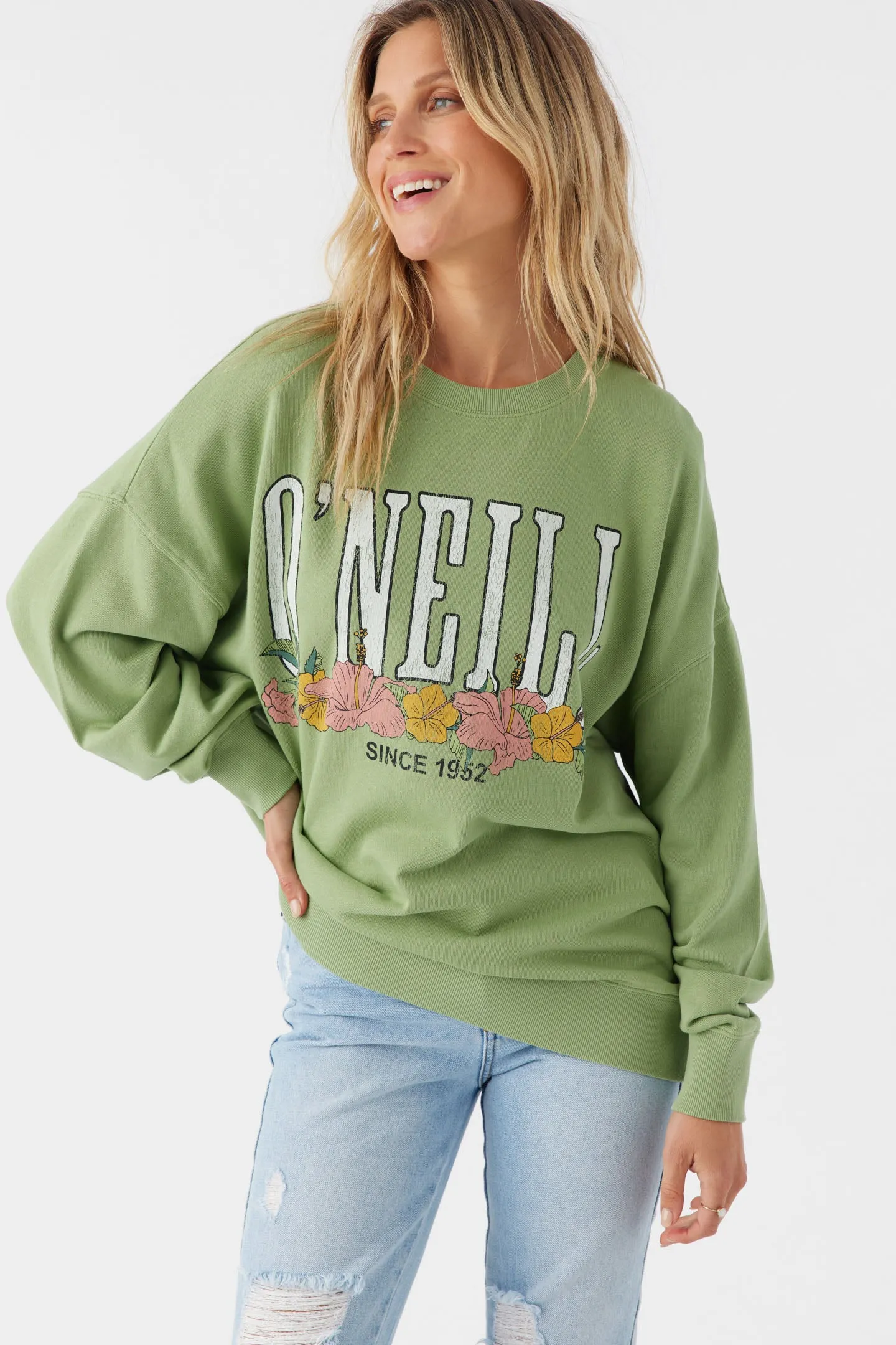 CHOICE CREWNECK OVERSIZED-FIT FLEECE PULLOVER sold by O'Neill product image thumbnail 5