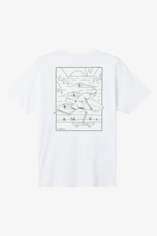 SKATE BONES TEE made by O'Neill