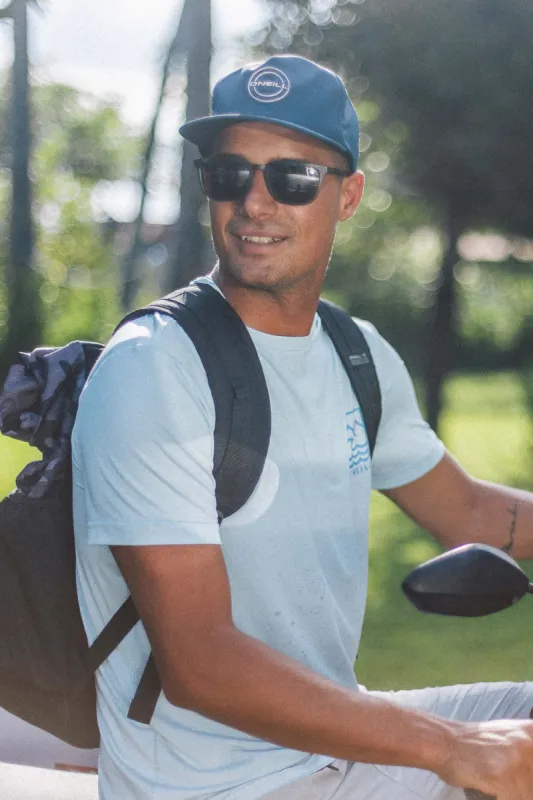 TRVLR NAVIGATE HYBRID SNAPBACK HAT sold by O'Neill