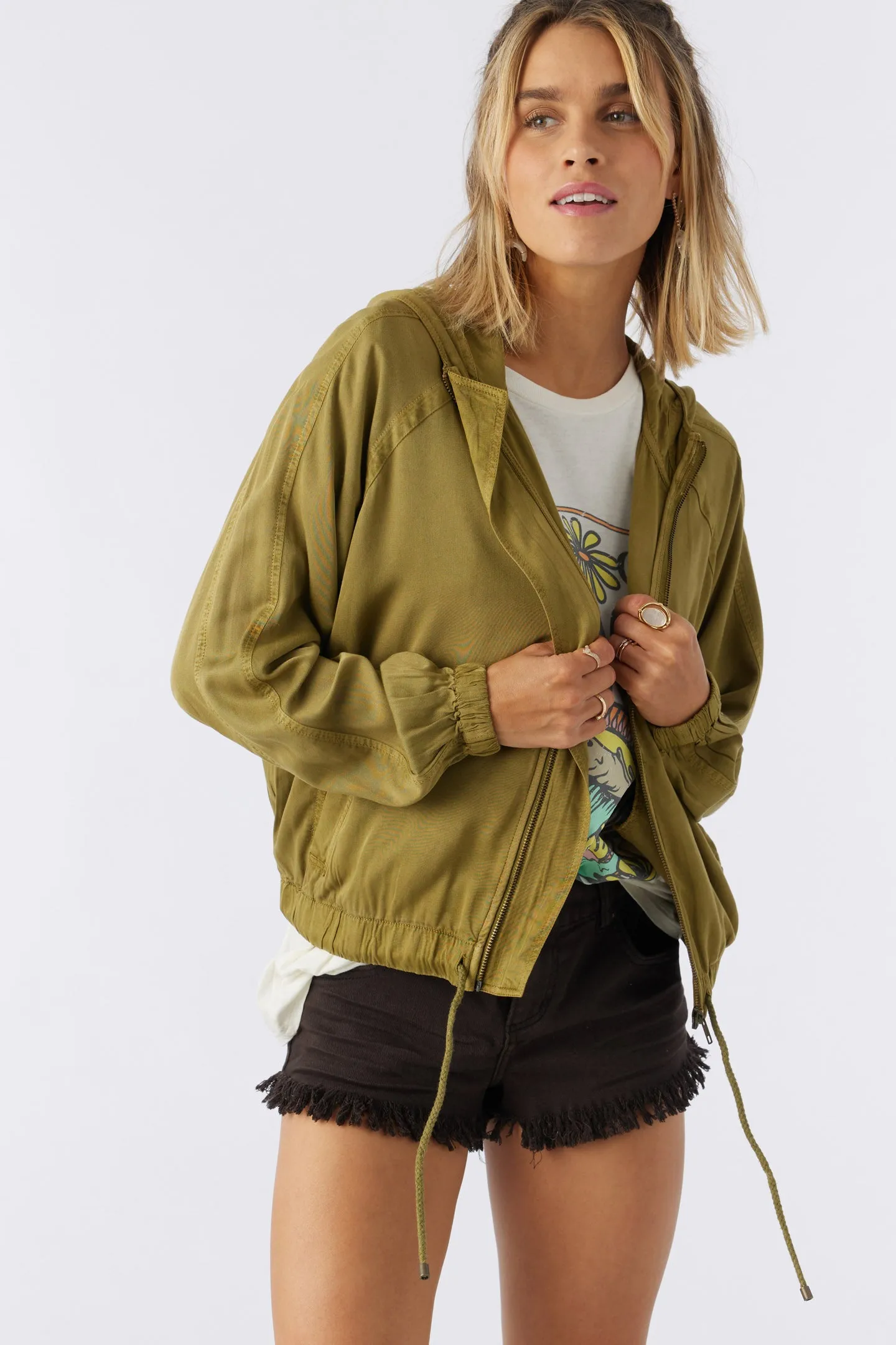 FRANCINA TWILL JACKET sold by O'Neill product image thumbnail 3