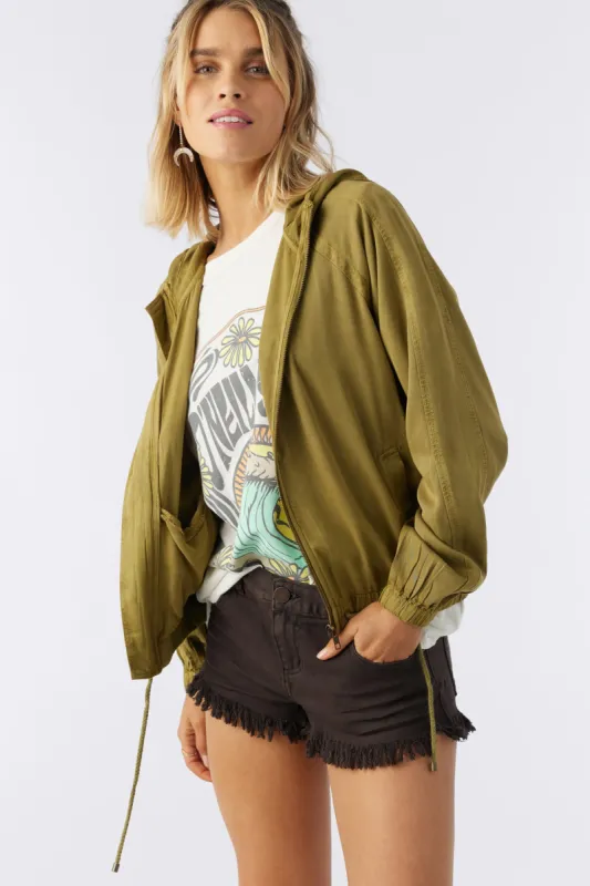 FRANCINA TWILL JACKET sold by O'Neill