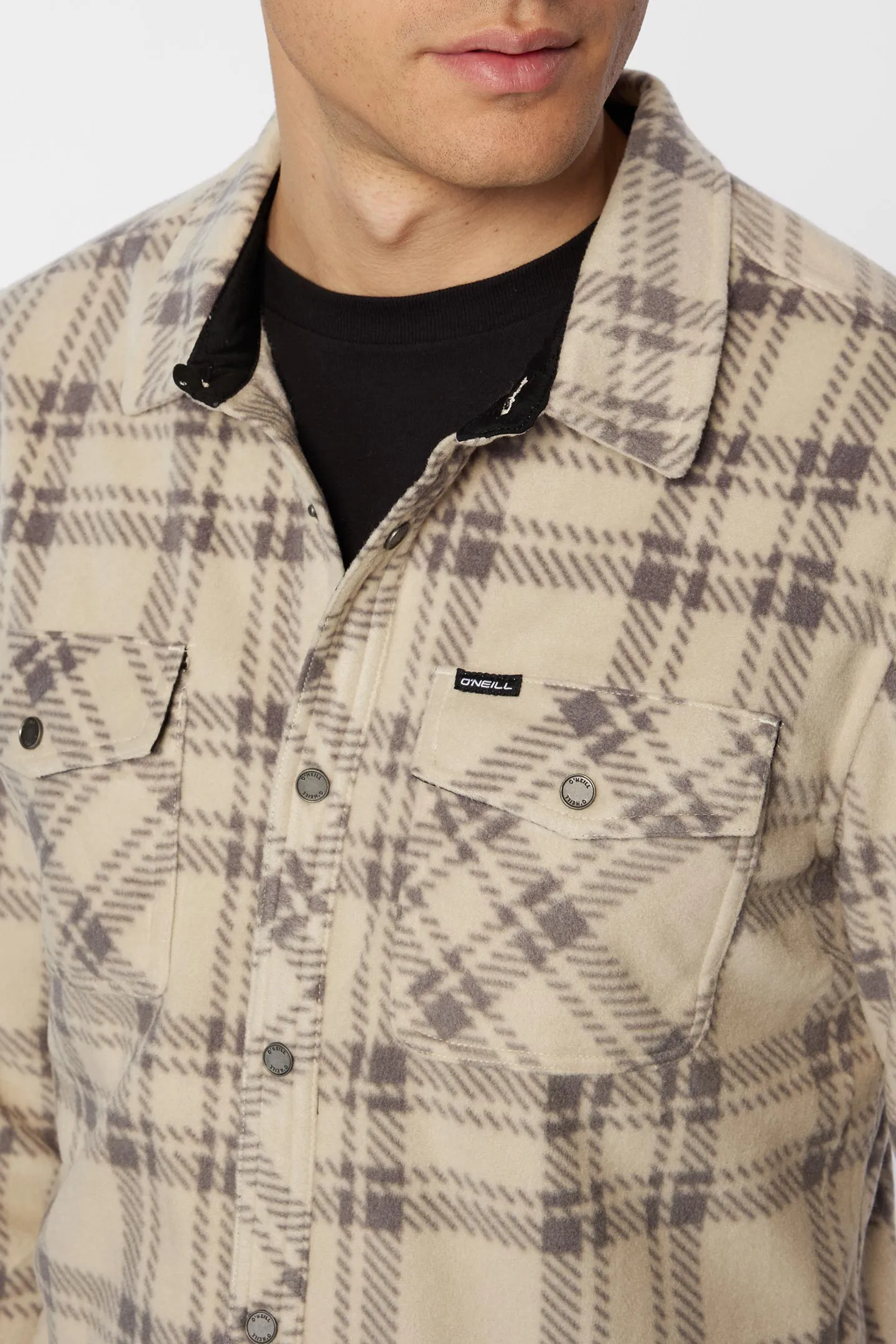 GLACIER PLAID SUPERFLEECE FLANNEL SHIRT sold by O'Neill product image thumbnail 3