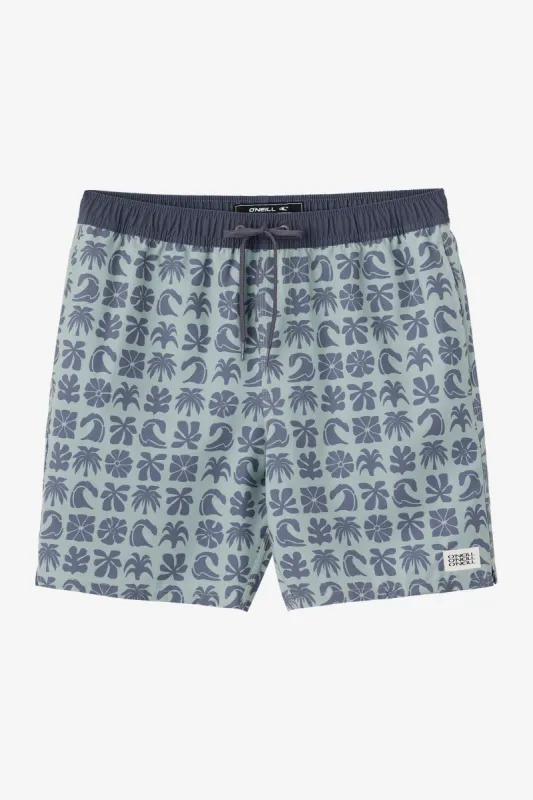 Hermosa Elastic Waist 17" Swim Trunks sold by O'Neill