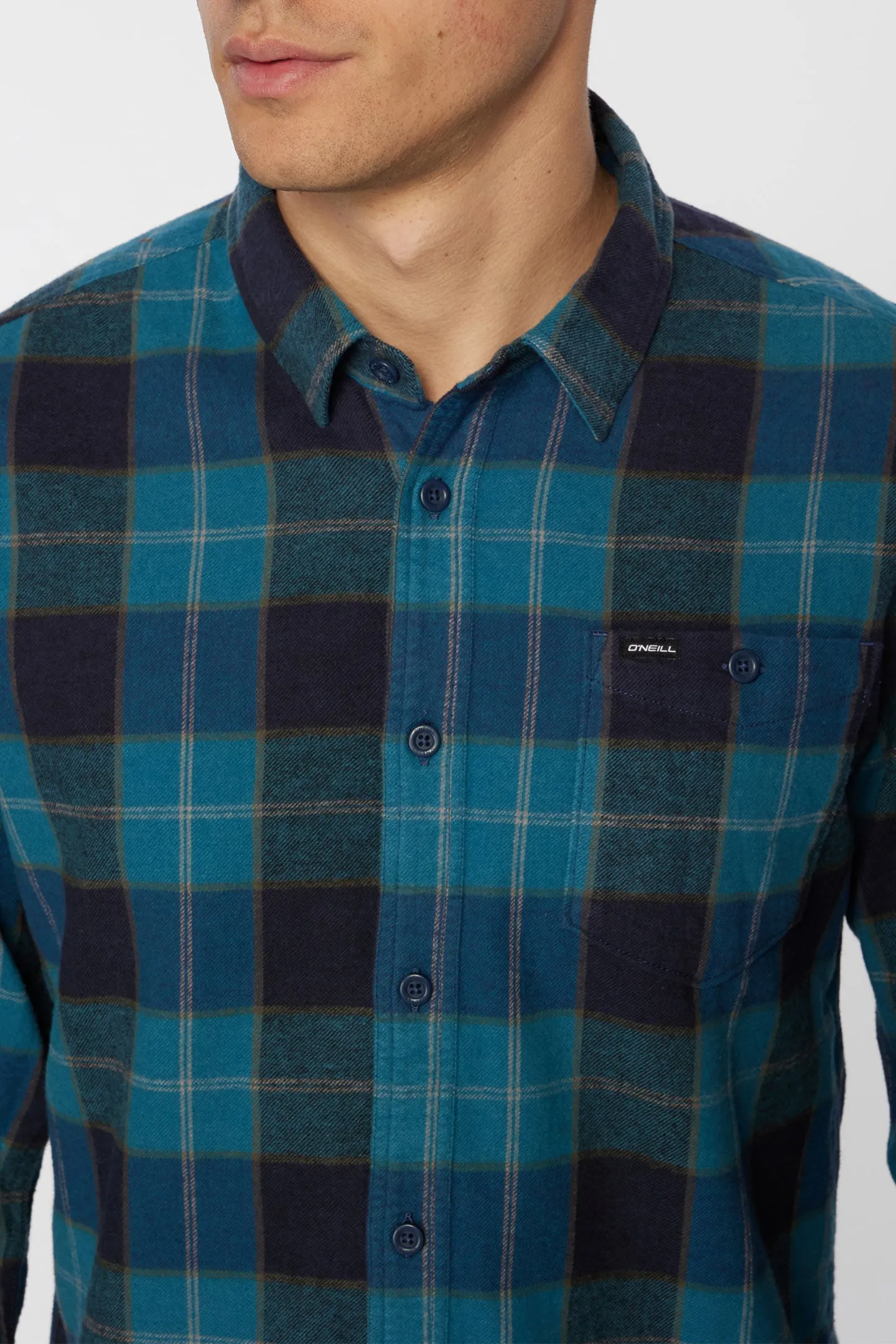 REDMOND PLAID STRETCH FLANNEL SHIRT sold by O'Neill product image thumbnail 4