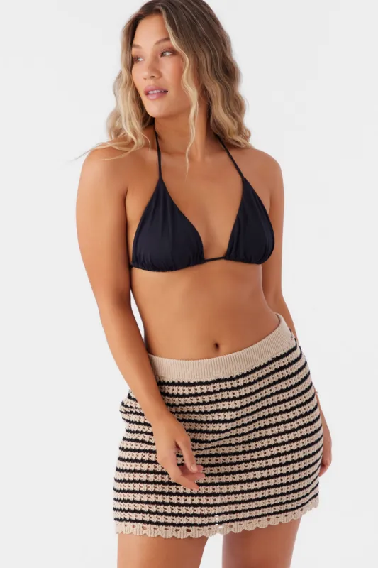 KELSEY CROCHET COVER-UP MINI SKIRT sold by O'Neill