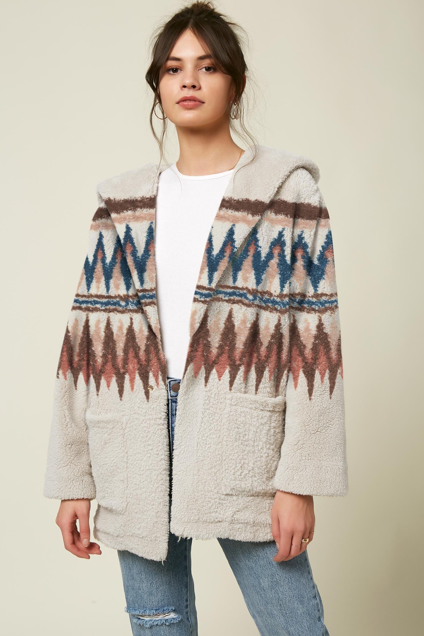 SOREN SHERPA FLEECE JACKET sold by O'Neill