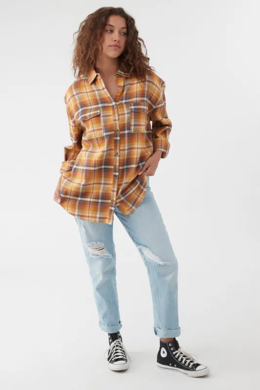 COAT CHECK OVERSIZED FLANNEL SHIRT made by O'Neill