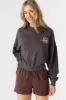 MOMENT CREW NECK CROPPED FLEECE sold by O'Neill