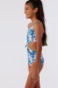 GIRL'S TULUM TROPICAL KNOT FRONT ONE-PIECE sold by O'Neill