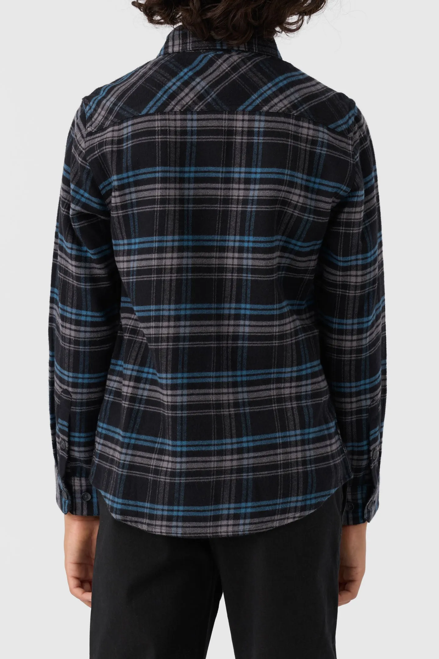 BOY'S REDMOND PLAID LONG SLEEVE SHIRT sold by O'Neill product image thumbnail 5