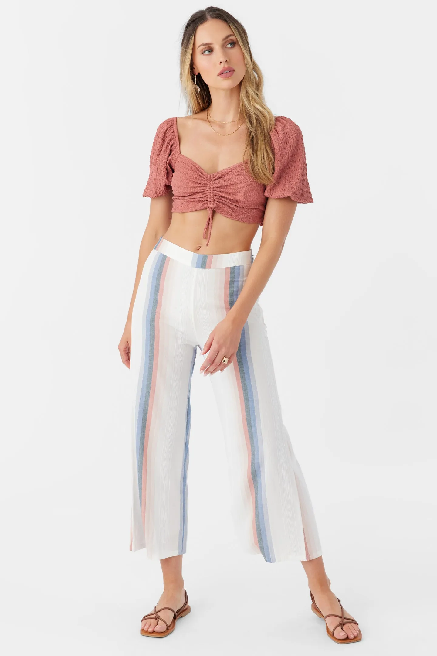 POLLY TEXTURED KNIT CROP TOP sold by O'Neill product image thumbnail 3