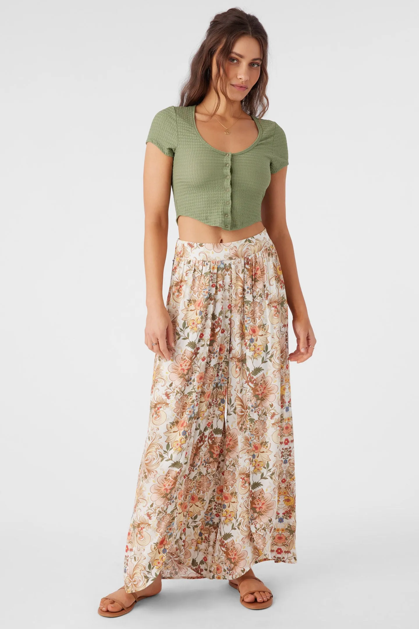 TYMEA SOFIA FLORAL FLY AWAY BEACH PANTS sold by O'Neill