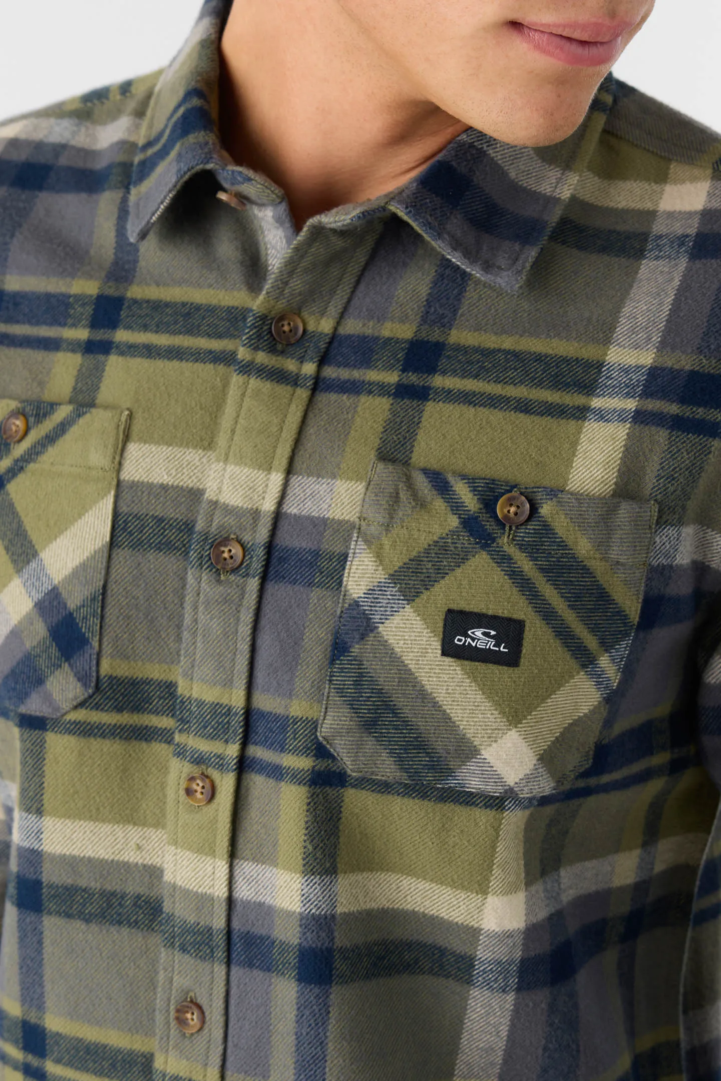 LANDMARKED FLANNEL STANDARD FIT LONG SLEEVE SHIRT sold by O'Neill product image thumbnail 5