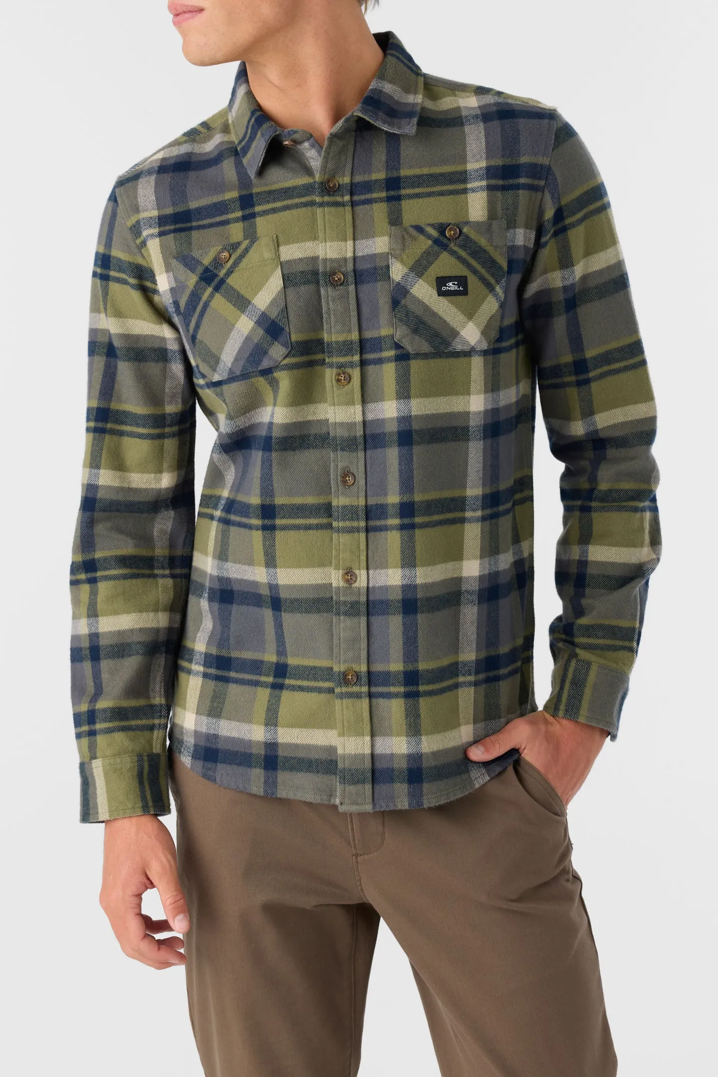 LANDMARKED FLANNEL STANDARD FIT LONG SLEEVE SHIRT sold by O'Neill product image thumbnail 3