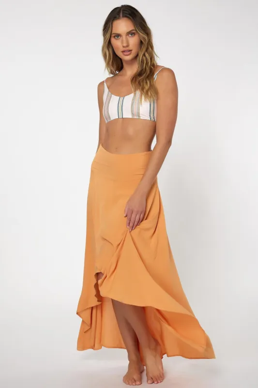 AMBROSIO HIGH-LOW MAXI SKIRT made by O'Neill
