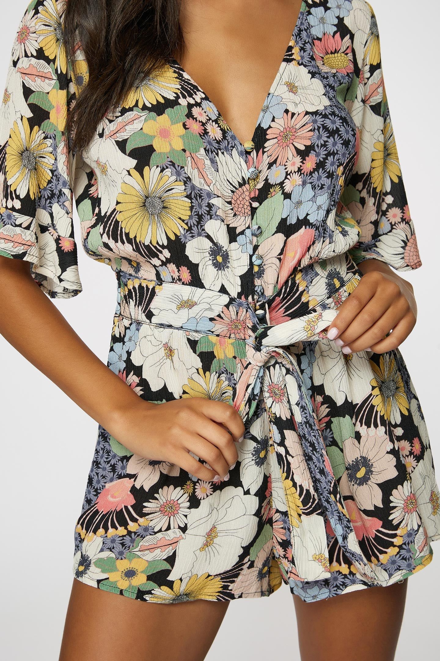 KYRIE TWIGGY FLORAL ROMPER sold by O'Neill product image thumbnail 4
