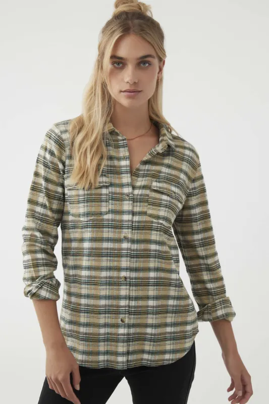 NASH FLANNEL LONG SLEEVE TOP made by O'Neill