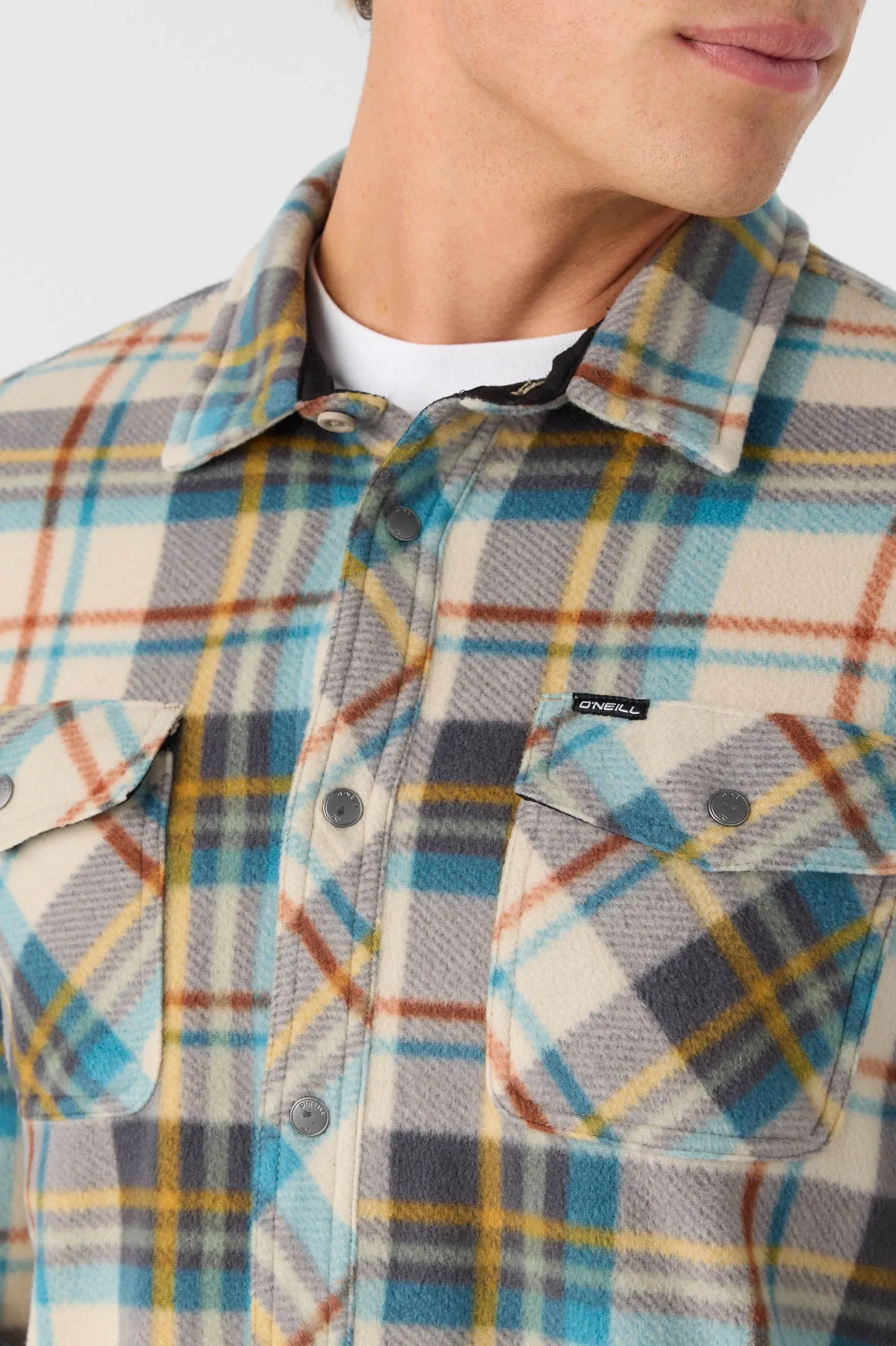 GLACIER STANDARD FIT SUPERFLEECE OVERSHIRT sold by O'Neill product image thumbnail 4