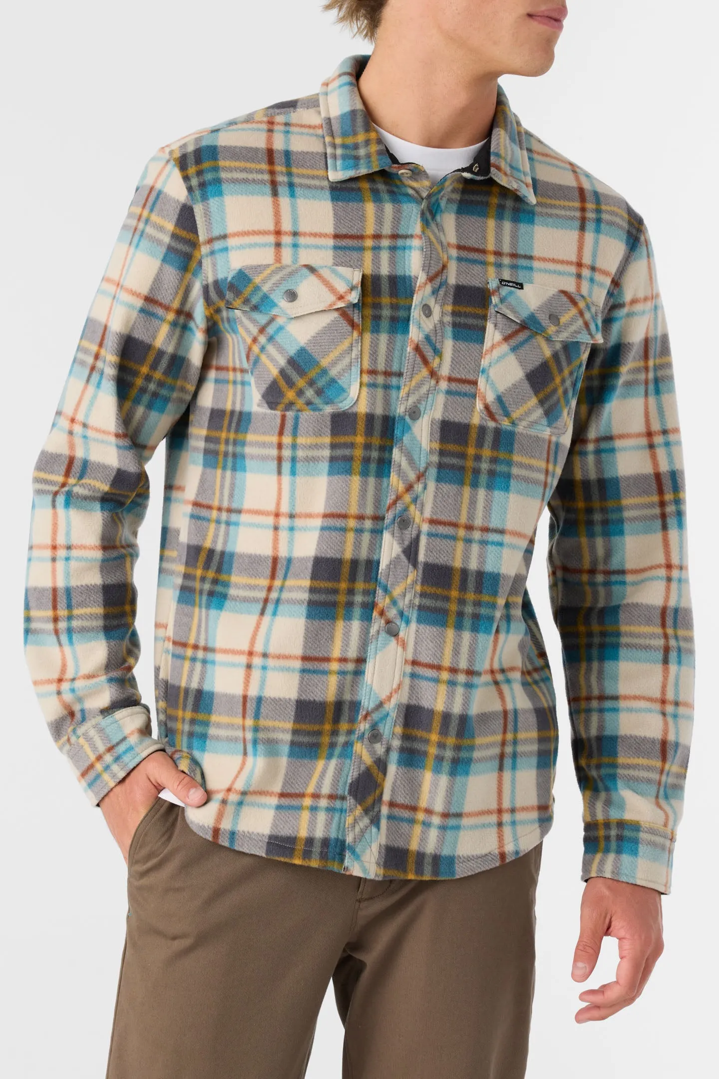 GLACIER STANDARD FIT SUPERFLEECE OVERSHIRT sold by O'Neill product image thumbnail 3