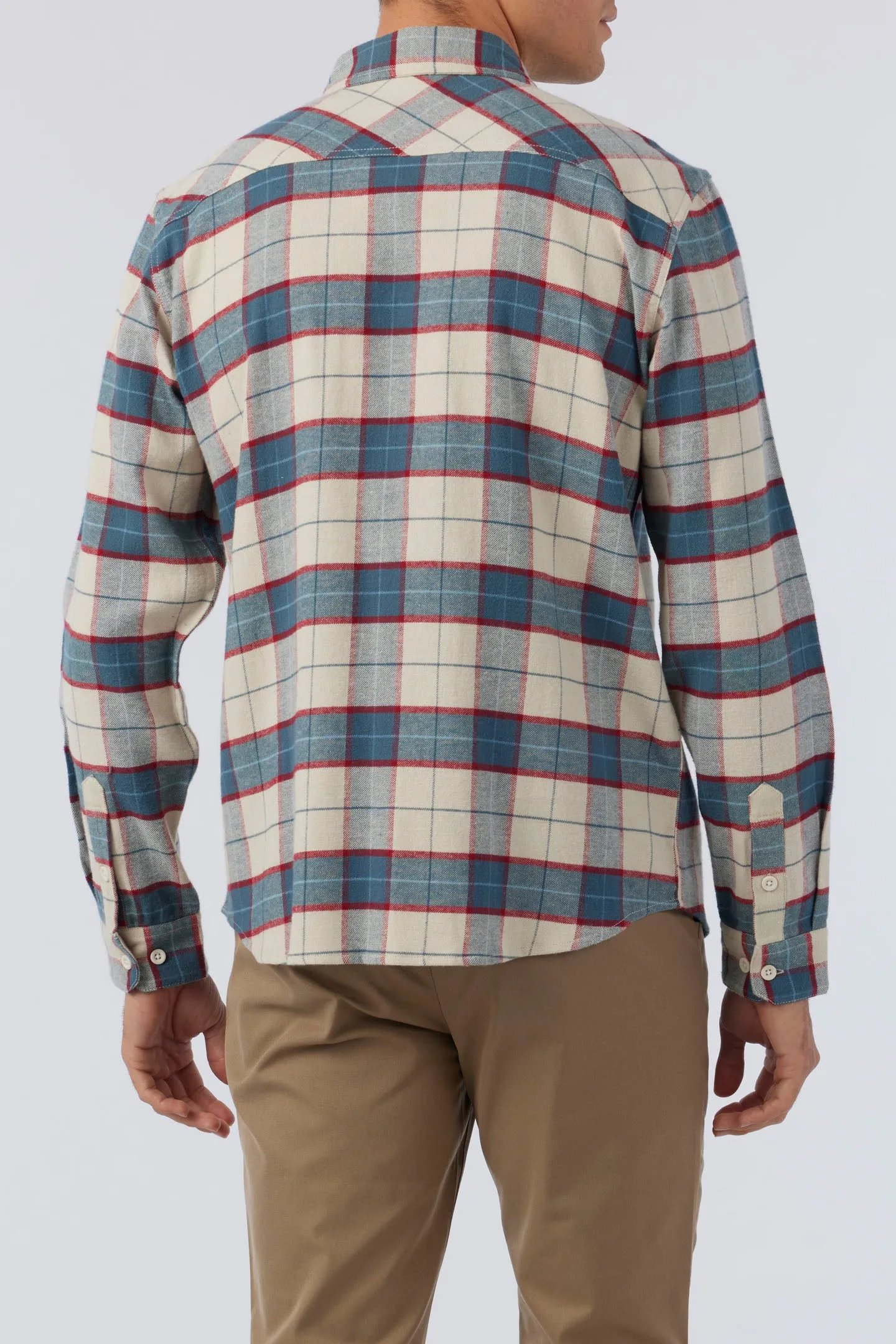 REDMOND PLAID STRETCH FLANNEL SHIRT sold by O'Neill product image thumbnail 5
