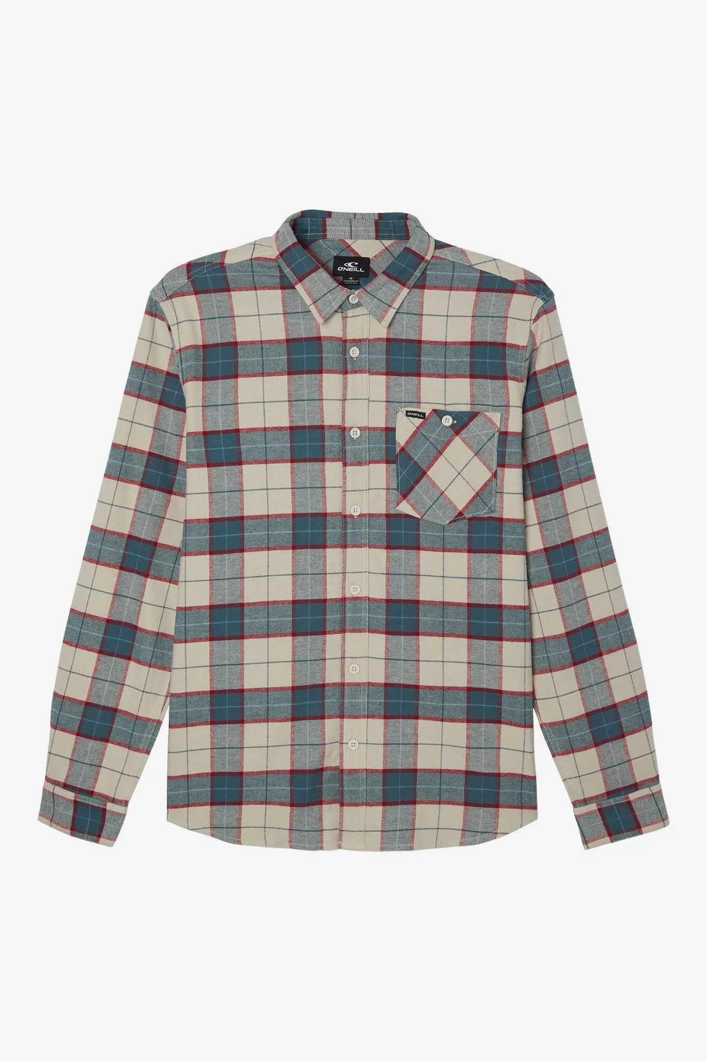 REDMOND PLAID STRETCH FLANNEL SHIRT sold by O'Neill