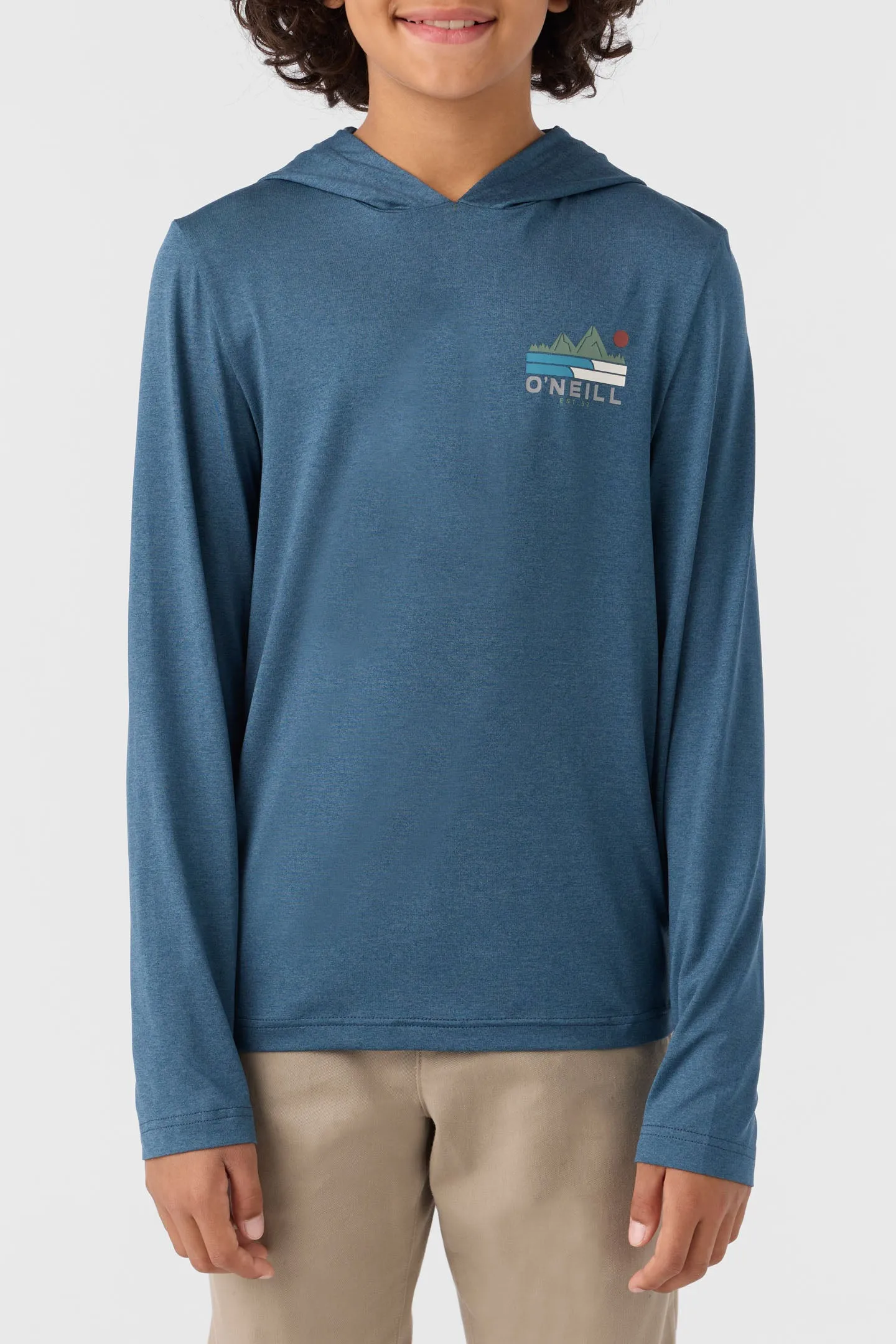 BOY'S TRVLR UPF HOODED LONG SLEEVE PULLOVER sold by O'Neill product image thumbnail 2