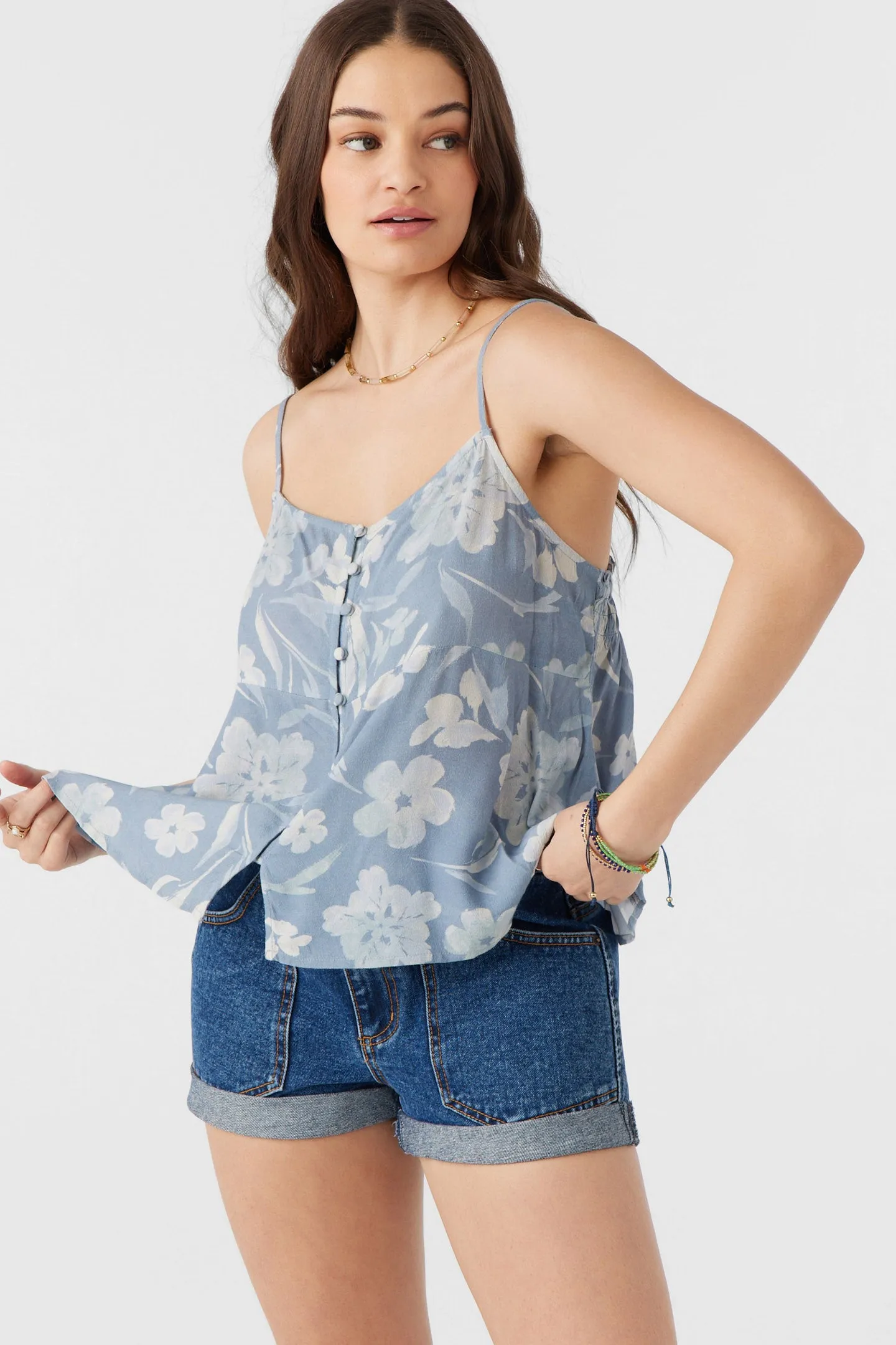 TAYLOR EMILIA FLORAL FLY AWAY TANK TOP sold by O'Neill product image thumbnail 5