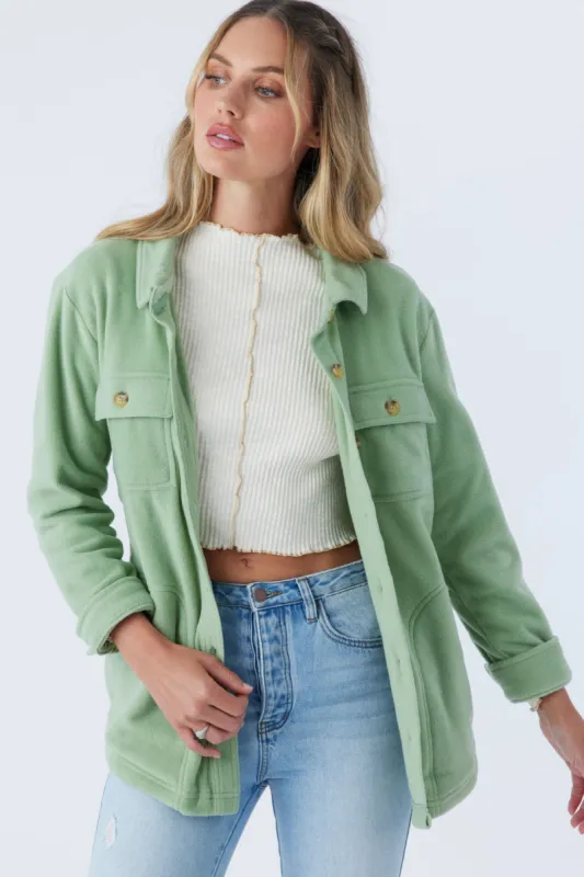 COLLINS OVERSIZED SUPERFLEECE SHACKET sold by O'Neill