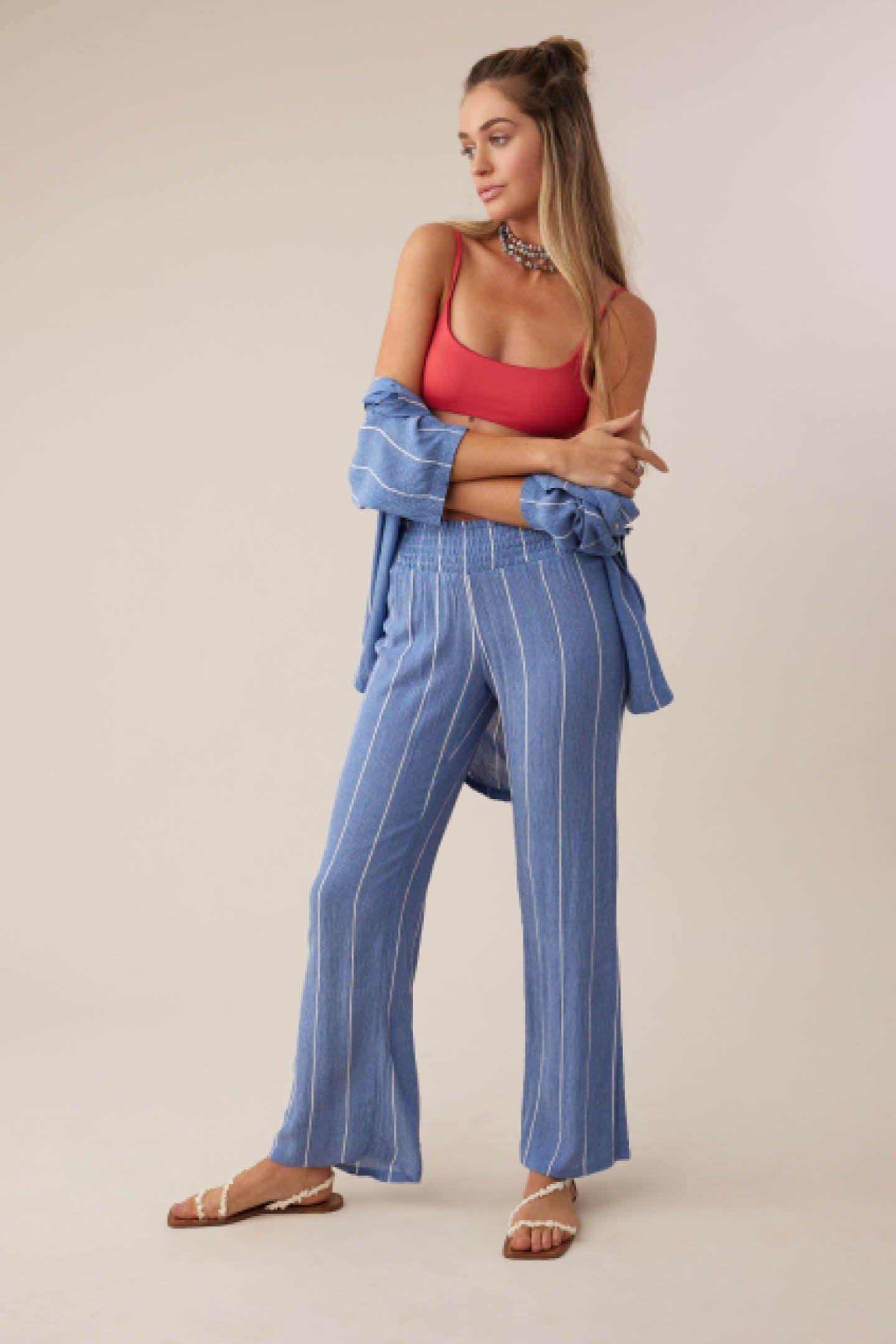 JOHNNY STRIPE BEACH PANTS sold by O'Neill