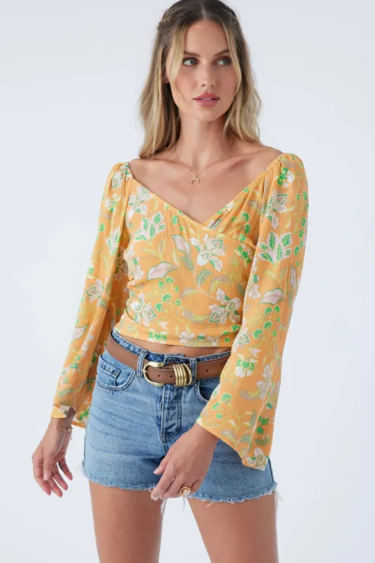 ANGELINE LONG SLEEVE TOP sold by O'Neill
