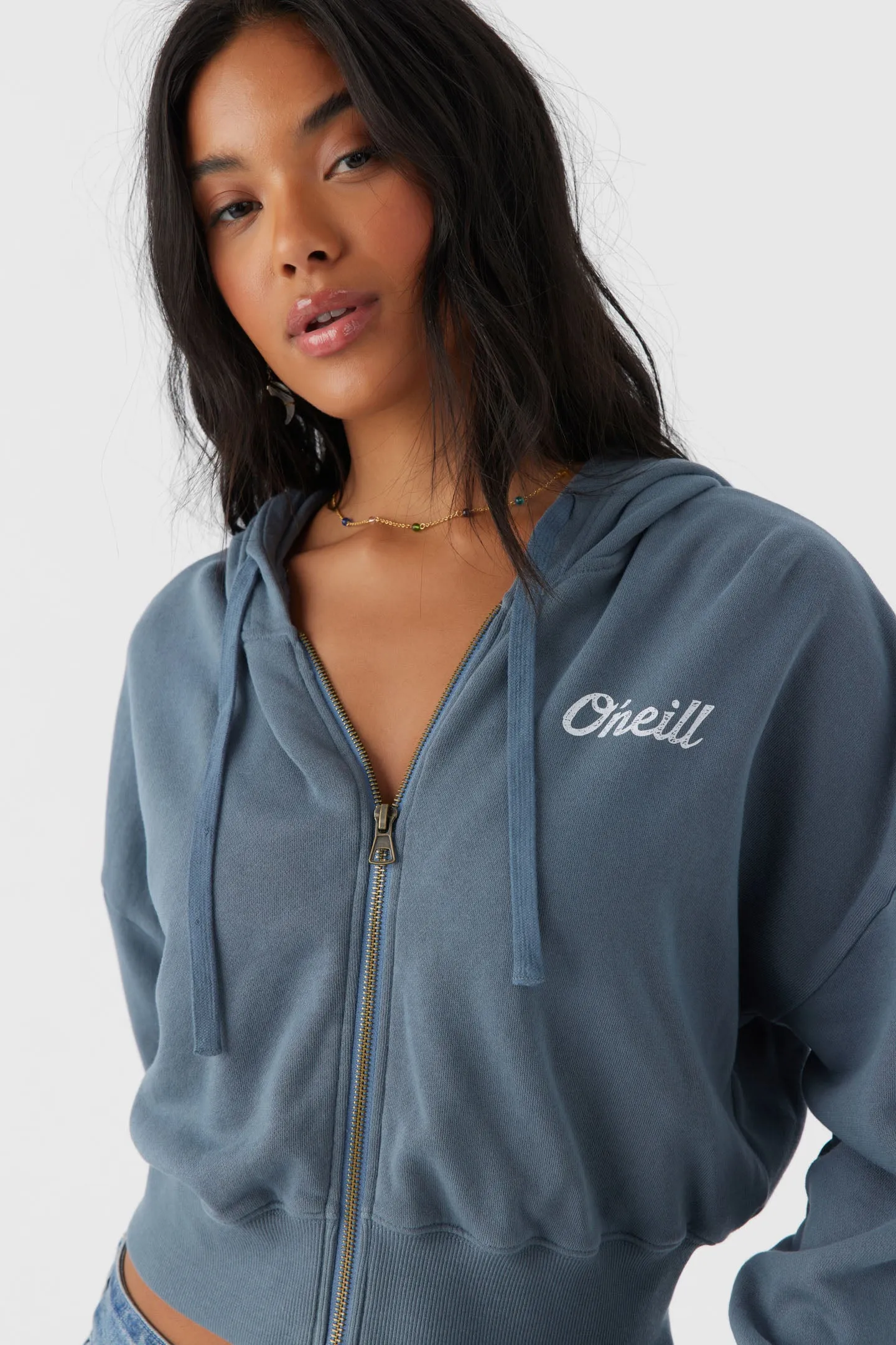 DARCIE HOODED ZIP FLEECE JACKET sold by O'Neill product image thumbnail 4