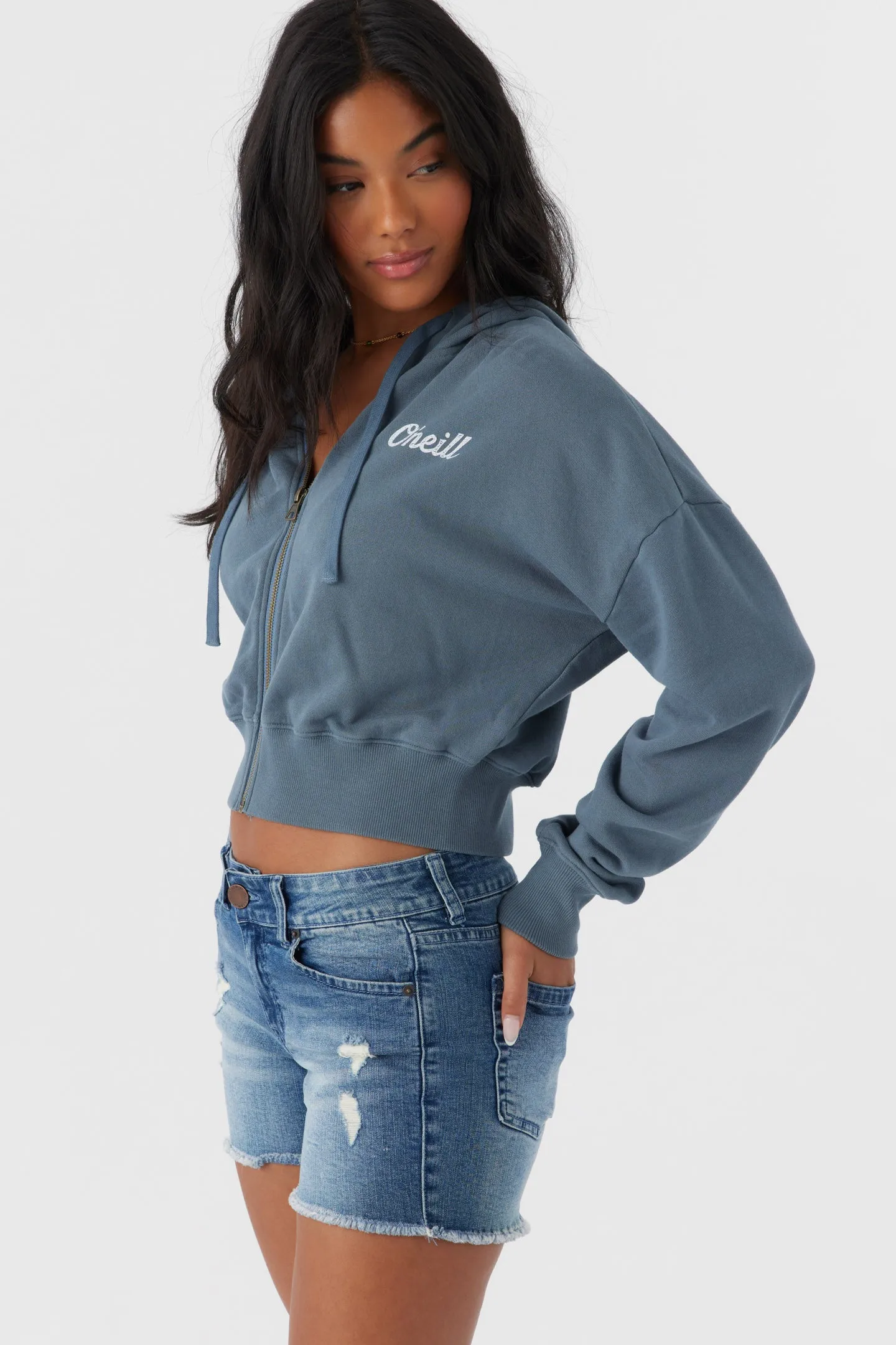 DARCIE HOODED ZIP FLEECE JACKET sold by O'Neill product image thumbnail 5