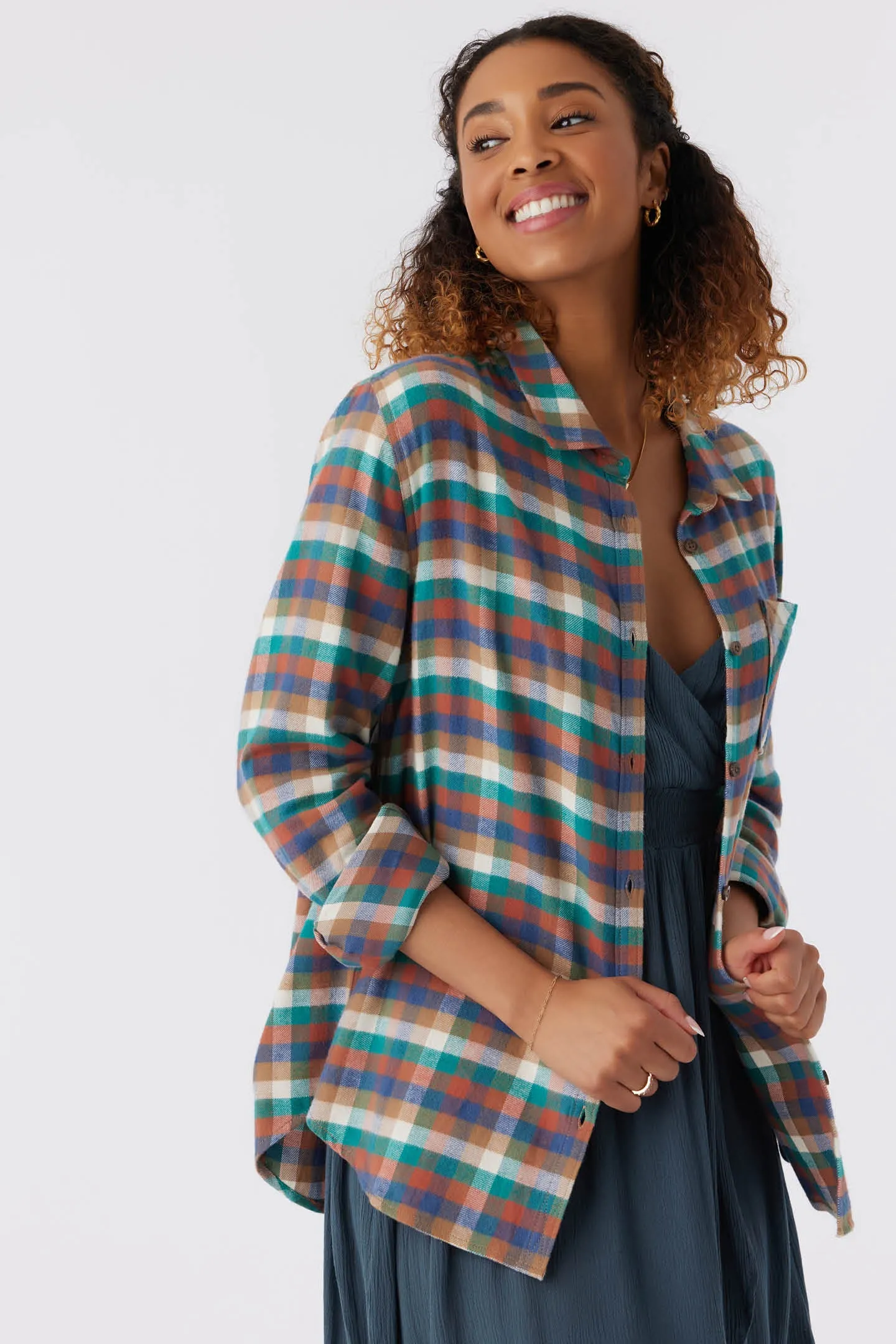 LOGAN FLANNEL TOP sold by O'Neill product image thumbnail 4