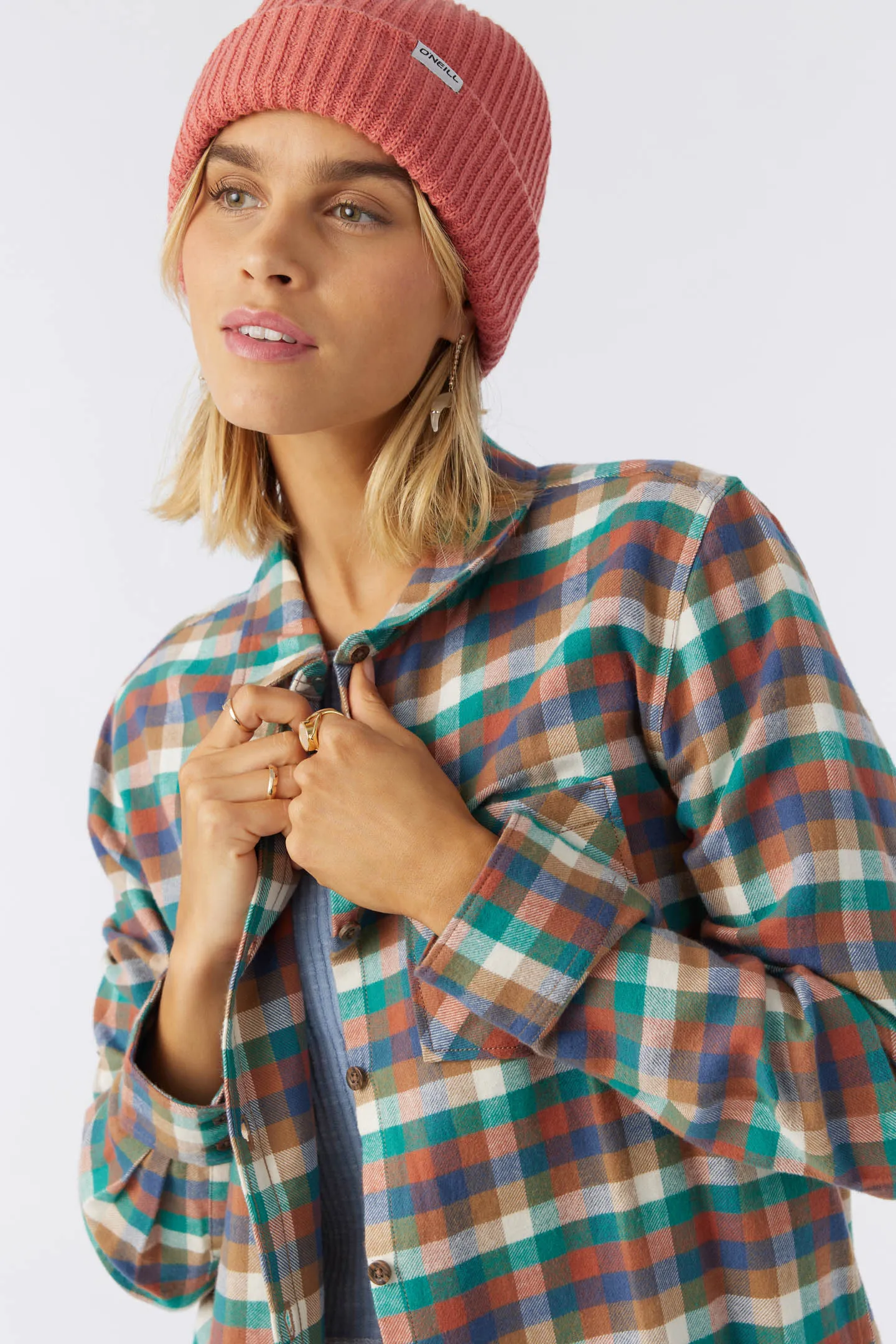LOGAN FLANNEL TOP sold by O'Neill product image thumbnail 5