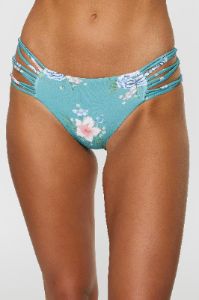 CHAN FLORAL BOULDERS STRAPPY SIDE FULL BOTTOMS sold by O'Neill