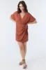 EMILEE WRAP SHORT DRESS sold by O'Neill