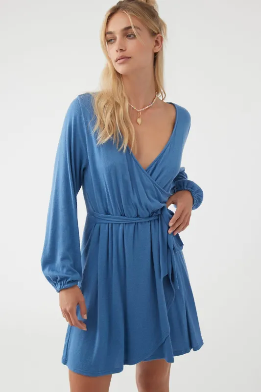 MORNINGSIDE WRAP KNIT DRESS made by O'Neill