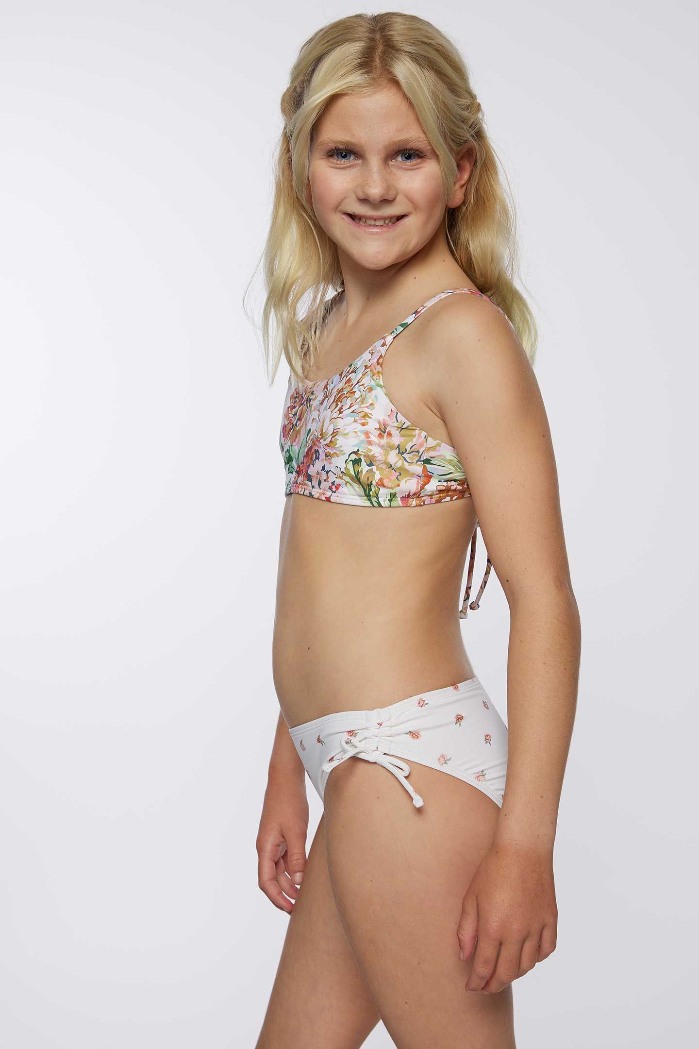 GIRL'S ARDEN FLORAL SCOOP BRALETTE SWIM SET sold by O'Neill product image thumbnail 4