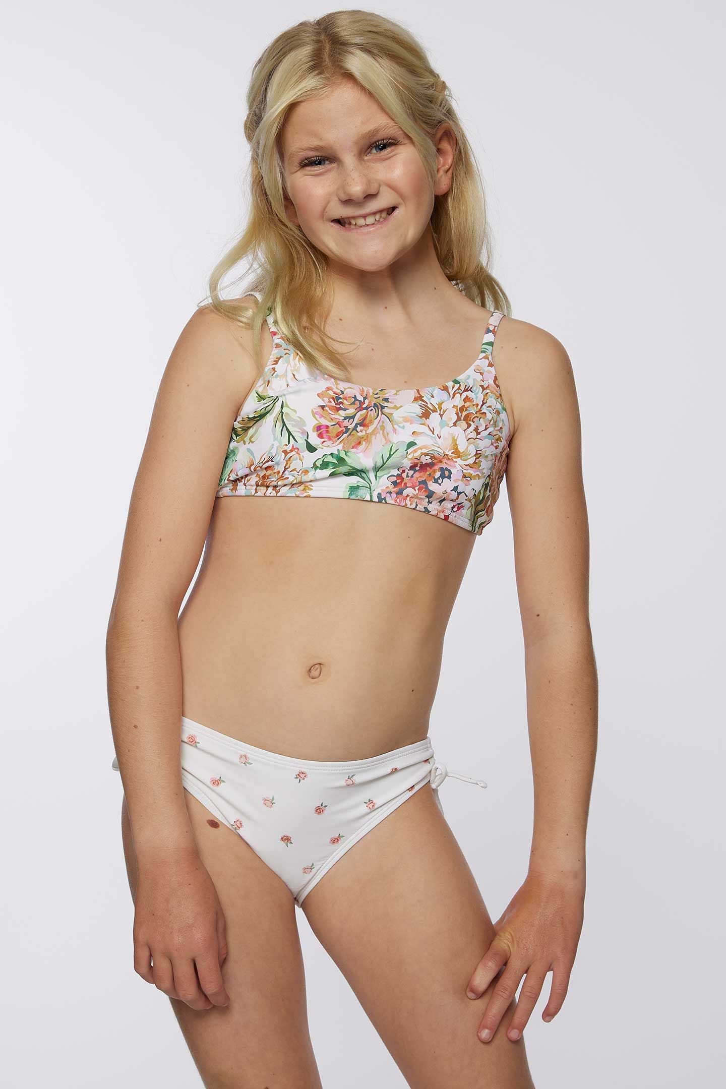 GIRL'S ARDEN FLORAL SCOOP BRALETTE SWIM SET sold by O'Neill product image thumbnail 5