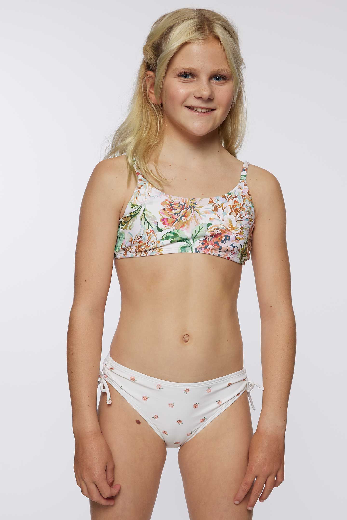 GIRL'S ARDEN FLORAL SCOOP BRALETTE SWIM SET sold by O'Neill product image thumbnail 6