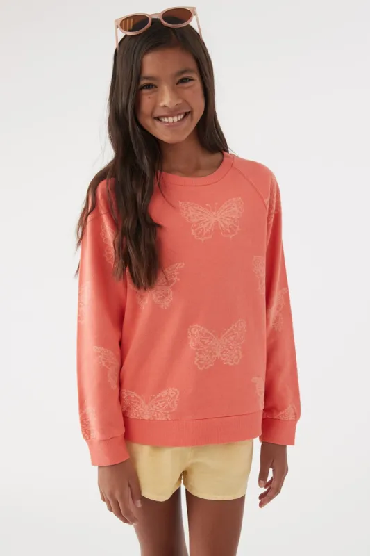 GIRL'S LILLIA BUTTERFLY FLEECE sold by O'Neill