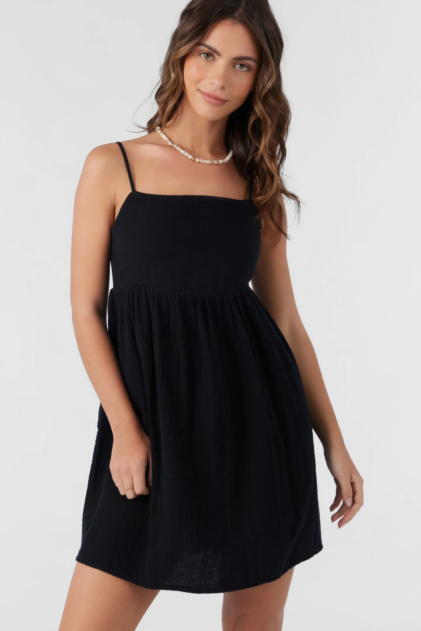 HADIA CRINKLE DOUBLE GAUZE MINI DRESS sold by O'Neill product image thumbnail 4