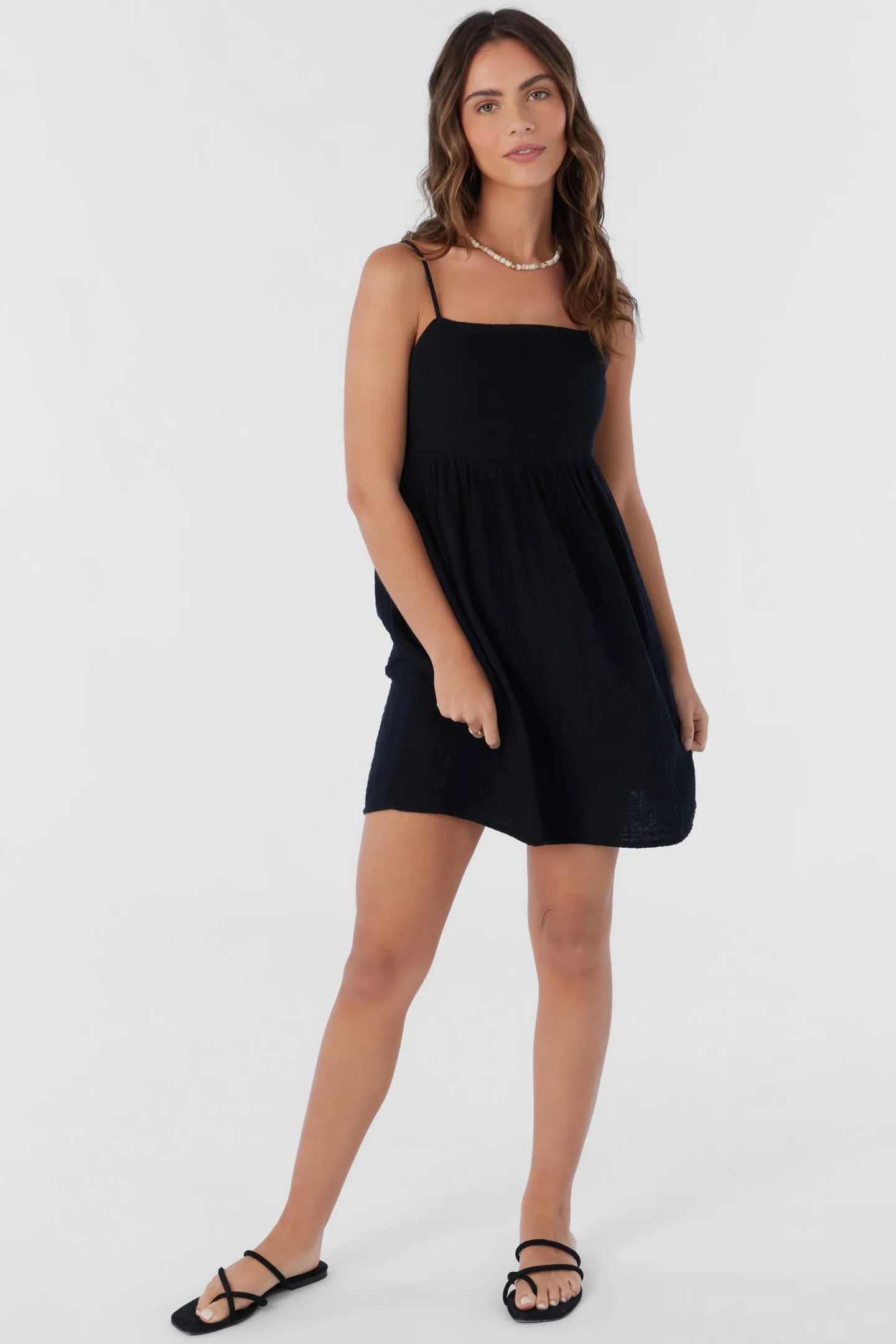 HADIA CRINKLE DOUBLE GAUZE MINI DRESS sold by O'Neill product image thumbnail 3