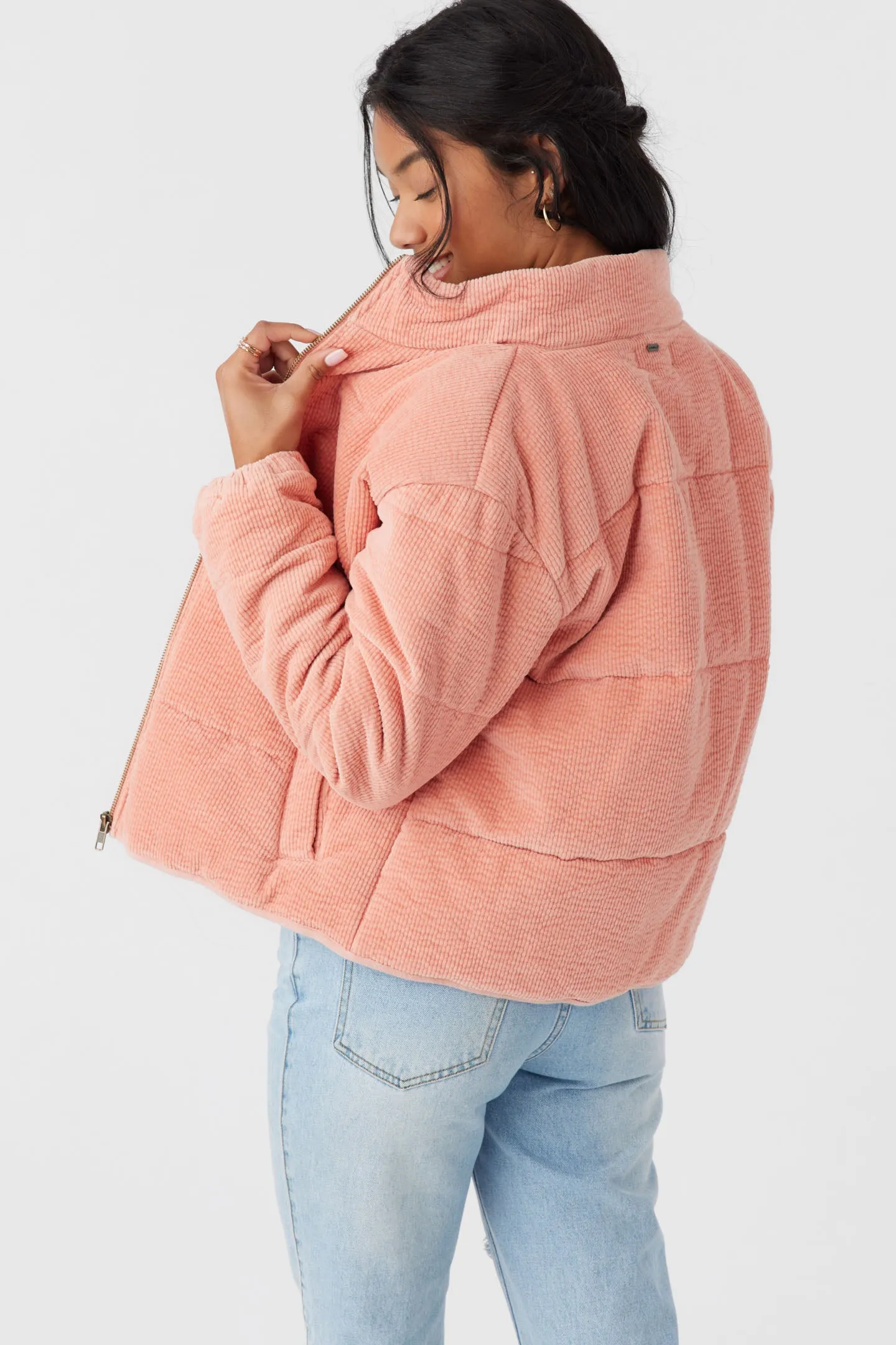 NOVAH CORDUROY QUILTED ZIP JACKET sold by O'Neill product image thumbnail 5
