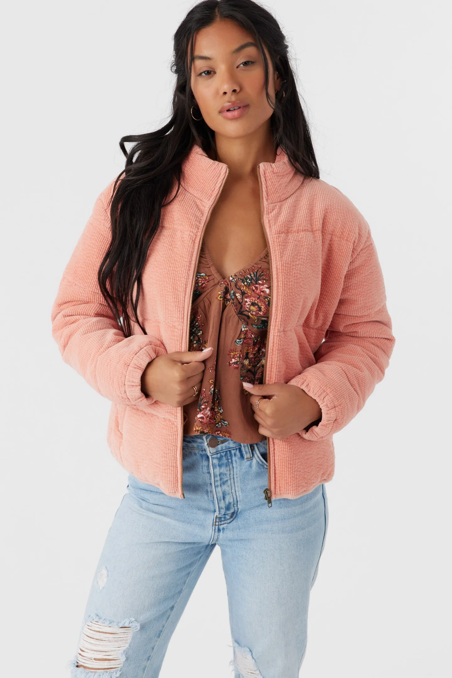 NOVAH CORDUROY QUILTED ZIP JACKET sold by O'Neill product image thumbnail 4
