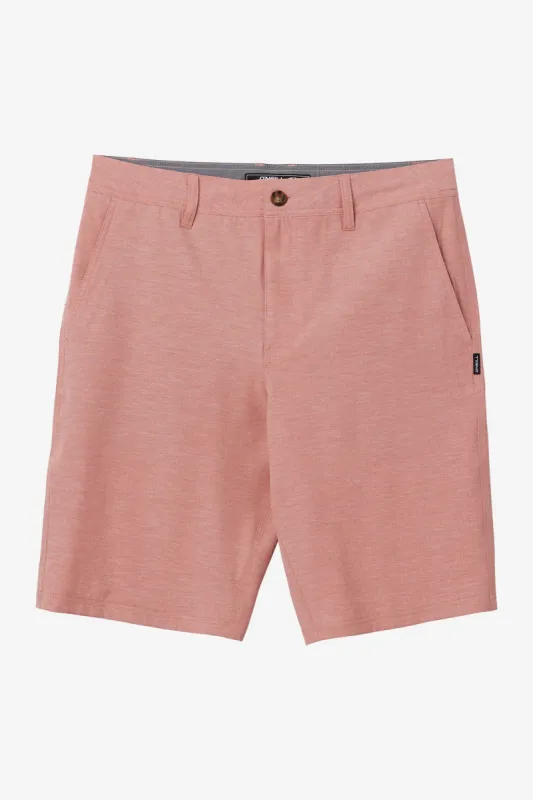 BOY'S RESERVE LIGHT CHECK 18" HYBRID SHORTS sold by O'Neill