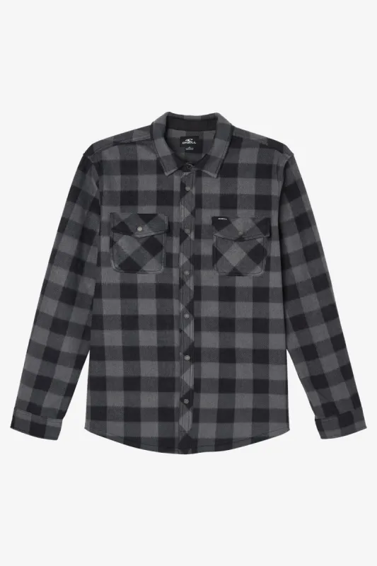 GLACIER PLAID SUPERFLEECE SHIRT sold by O'Neill