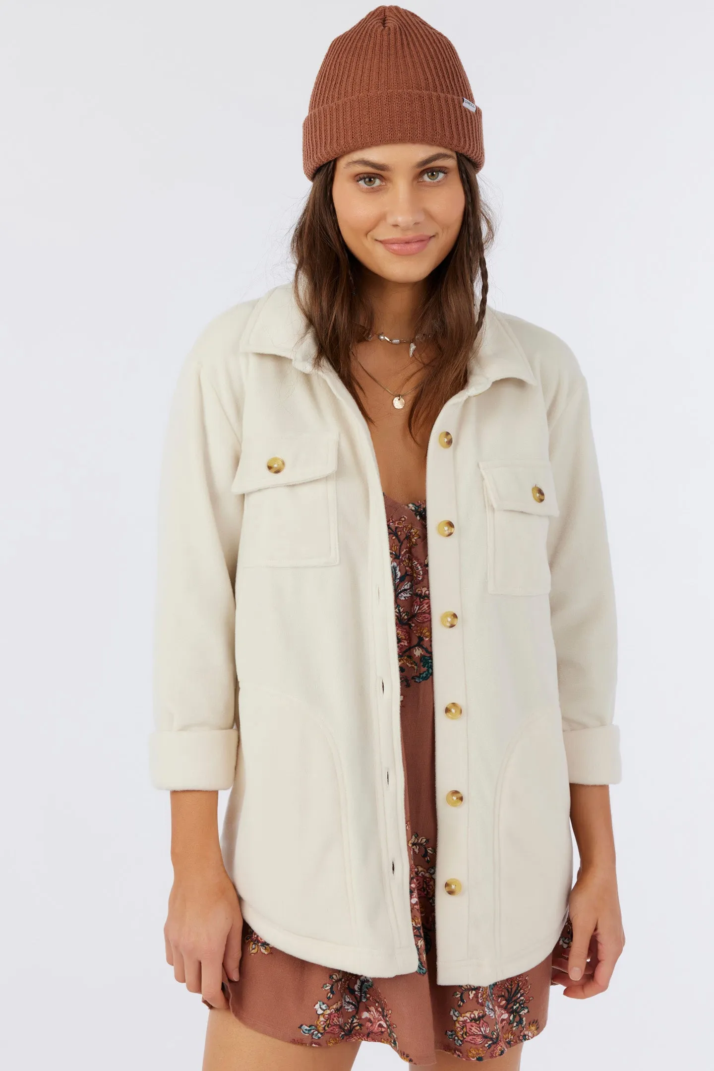 Collins Oversized Superfleece Shacket sold by O'Neill product image thumbnail 4