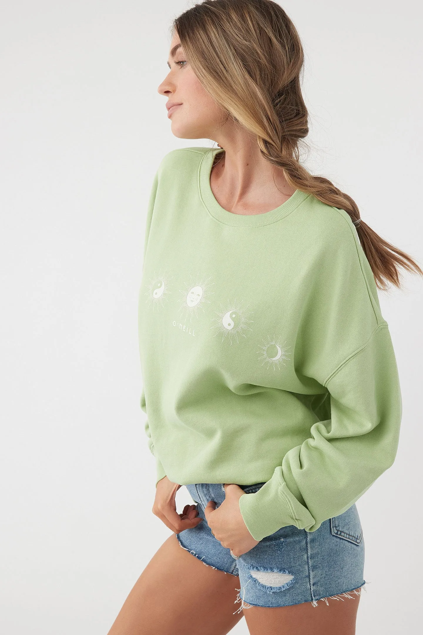 CHOICE CREWNECK OVERSIZED-FIT FLEECE PULLOVER sold by O'Neill product image thumbnail 5