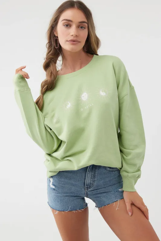 CHOICE CREWNECK OVERSIZED-FIT FLEECE PULLOVER sold by O'Neill